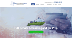 Desktop Screenshot of harrisaccountinggroup.com